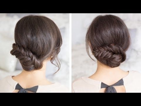 Fishtail Updo | Luxyhair Video | Beautylish | Long Hair Inside Latest Fishtail Updo Braid Hairstyles (Photo 17 of 25)