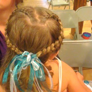 French Braided To Look Like A Heart! | French Braid, Hair Regarding Latest Heart Braids Hairstyles (Photo 4 of 25)