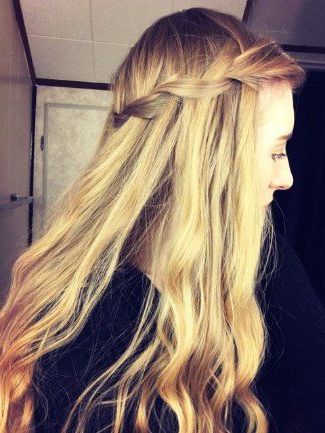 Go With The Flow: How To Create A Waterfall Braid Inside Most Up To Date The Waterfall Braid Hairstyles (View 3 of 25)