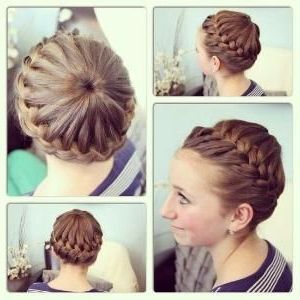 Gorgeous Braided Crown Hairstylebetsy | Braided Crown For Current Bridal Crown Braid Hairstyles (Photo 19 of 25)