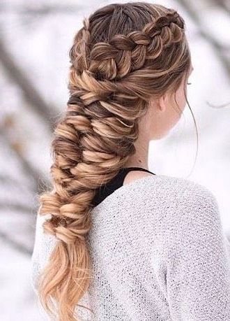 Featured Photo of The Best Mermaid Side Braid Hairstyles