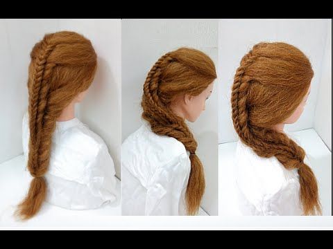 Messy Braid Hairstyles For Long Hair – Youtube With Regard To Most Recent Messy Elegant Braid Hairstyles (View 12 of 25)