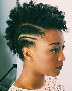 Natural Mohawk Styles | Natural Hair Woman, Natural Hair With Most Popular Pouf Braided Mohawk Hairstyles (Photo 19 of 25)