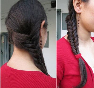 Pinnal (with Images) | Fishtail Braid Hairstyles, Hair In Recent Fishtail Updo Braid Hairstyles (View 2 of 25)