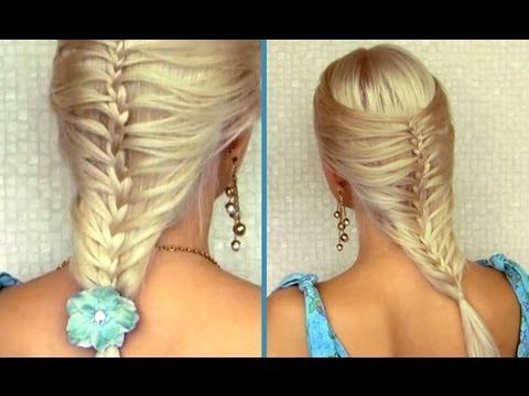 Romantic Summer Hairstyle For Medium Long Hair French Cage With Recent Mermaid Side Braid Hairstyles (View 21 of 25)