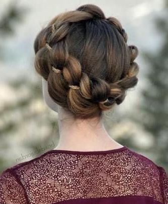The 4 Strand Braid | Renaissance Hairstyles, Hair Makeover With Regard To 2020 Four Strand Braid Hairstyles (Photo 7 of 25)
