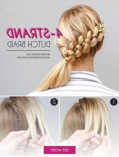 Try This! The Four Strand Braid Made Easy Ish | Long Hair Regarding Most Recently Four Strand Braid Hairstyles (Photo 17 of 25)