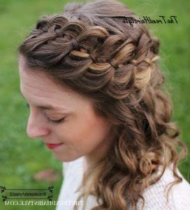 Two Strand Braided Headband – 40 Cute And Comfortable For Most Recent Four Strand Braid Hairstyles (Photo 18 of 25)