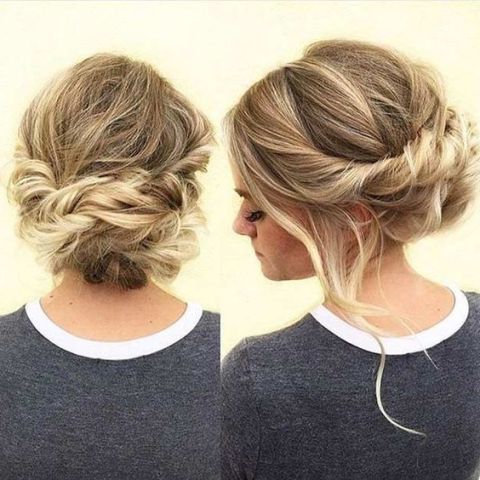 Updo Hairstyles – Latest Hairstyle In 2020 Regarding Most Popular Messy Elegant Braid Hairstyles (View 9 of 25)