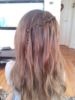 Yummy Mummy Survival: Girls Hairstyles – Waterfall Braid With Newest The Waterfall Braid Hairstyles (View 13 of 25)