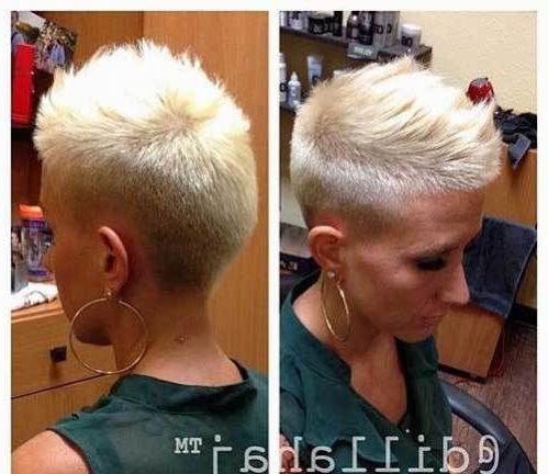 10 More Super Short Hair Ideas On Pretty Ladies | Super Regarding 2018 Tousled Pixie Hairstyles With Super Short Undercut (View 19 of 25)