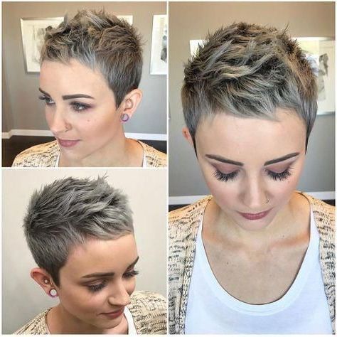 10 Stylish Pixie Haircuts – Women Short Undercut With Regard To Most Current Shaved Sides Pixie Hairstyles (View 10 of 25)