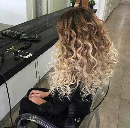 15 Best Balayage Blonde Curly Hairstyles | Hairstyles And Throughout Brown Blonde Balayage Hairstyles (Photo 24 of 25)