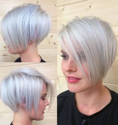 15 Flattering Short Hairstyles For Fine Hair With Bangs Inside Current Disconnected Pixie Hairstyles (View 18 of 25)