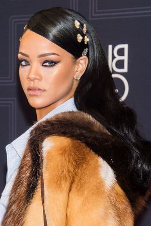 20 Rihanna Hairstyles We'll Never Ever Get Over Intended For 2018 Sleek Coif Hairstyles With Double Sided Undercut (Photo 25 of 25)