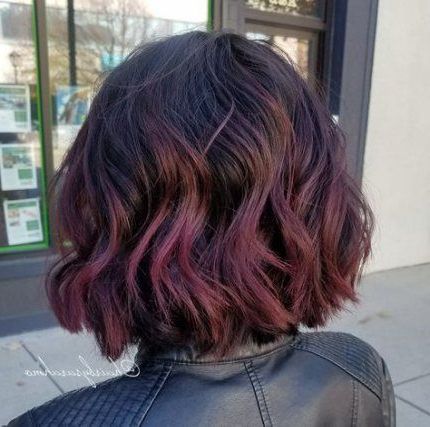 23 Trendy Hair Red Balayage Bob Haircuts | Bob Hair Color With Pixie Hairstyles With Red And Blonde Balayage (Photo 19 of 25)