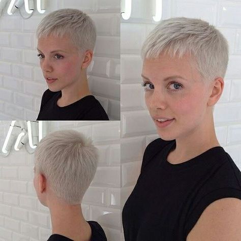 286 Best Hair Images On Pinterest | Hairstyle Short, Hair In Newest Sleek Coif Hairstyles With Double Sided Undercut (View 20 of 25)