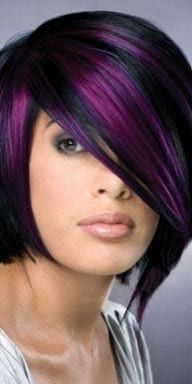 30 Cute Purple Hairstyle Ideas For This Season – Part 2 With Regard To Most Popular Two Tone Undercuts For Natural Hair (View 10 of 25)