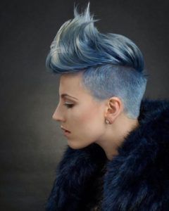 40 Long And Short Punk Hairstyles For Guys And Girls Throughout Most Recently Short Hairstyles With Blue Highlights And Undercut (View 6 of 25)