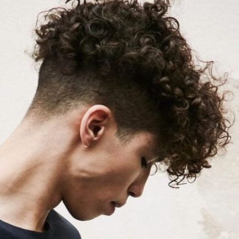 50 Undercut With Curly Hair Styles For Men To Look Bold Pertaining To Current Curly Pixie Hairstyles With Segmented Undercut (View 6 of 25)