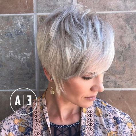 60 Most Prominent Hairstyles For Women Over 40 | Pixie For Most Popular Disconnected Pixie Hairstyles (View 10 of 25)