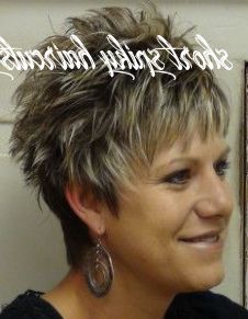 8 Short Spiky Haircuts For Over 50 – Undercut Hairstyle With Regard To 2018 Spiky Short Hairstyles With Undercut (View 9 of 25)