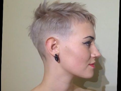 A Bald Fade For Girls? | Super Short Hair, Short Hair For Most Current Long Pixie Hairstyles With Skin Fade (View 11 of 25)