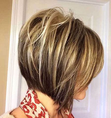 Alluring Inverted Bob Haircut Ideas 2017 2018 | Bob Within Lavender Balayage For Short A Line Haircuts (View 10 of 25)