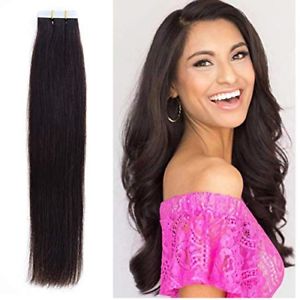 Anrosa Tape In Hair Extensions Human Hair 16 Inch #2 In Most Up To Date Two Tone Undercuts For Natural Hair (Photo 15 of 25)