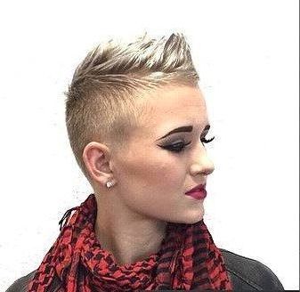 Awesome Style Short Buzzed Sides W Enough To Scruff On Top With Regard To 2018 Shaved Sides Pixie Hairstyles (View 21 of 25)
