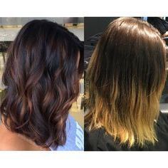 Balayage Low Light Winterizing Hair Color Before And After Regarding Warm Blonde Balayage Hairstyles (View 21 of 25)