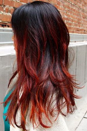 Balayage + Ombre | Hair, Light Hair, Balayage With Bright Red Balayage On Short Hairstyles (View 8 of 25)