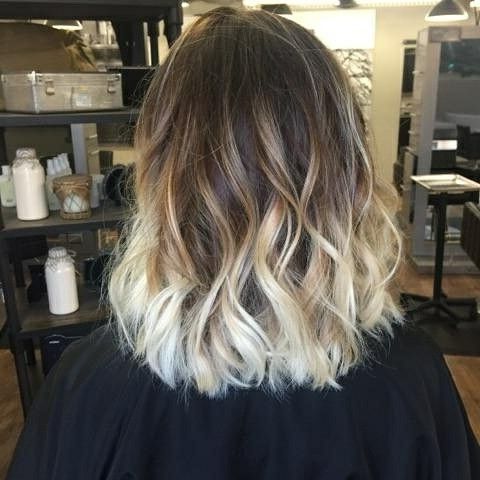 Balayage Ombre On Brown Hair Done@meganlevishhair Throughout Short Bob Hairstyles With Balayage Ombre (View 6 of 25)