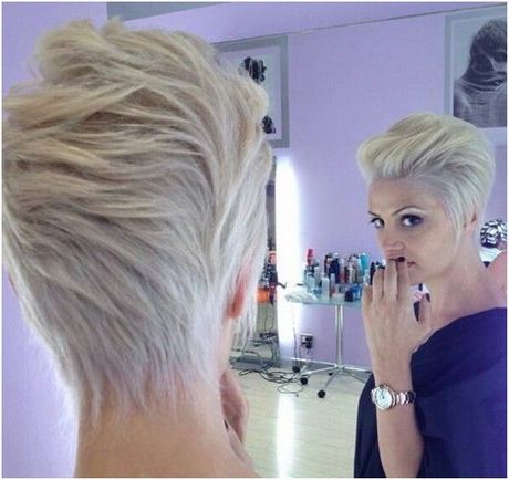 Best 2015 Pixie Haircuts With Current Razor Cut Pink Pixie Hairstyles With Edgy Undercut (View 13 of 25)