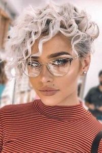 Best Bangs And Glasses Hairstyles With Recent Edgy Undercut Pixie Hairstyles With Side Fringe (View 19 of 25)
