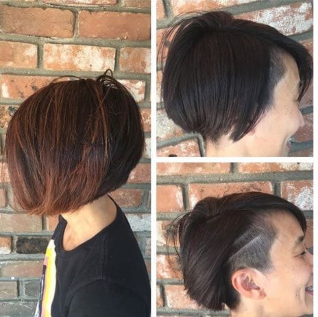 Bob Haircut With Shaved Sides | Choppy Bob Hairstyles Intended For Latest Shaved Sides Pixie Hairstyles (View 16 of 25)