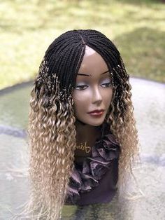 Braided Two Tone Wavy Wig.pre Order.neatly And Tightly Regarding Most Up To Date Two Tone Undercuts For Natural Hair (Photo 8 of 25)