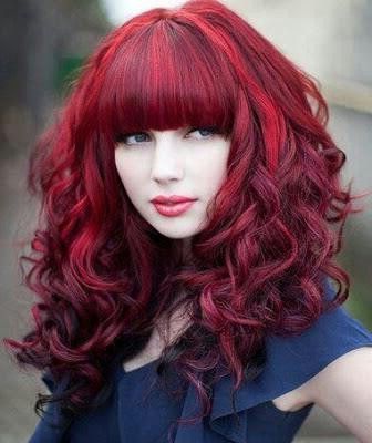 .bright Red Hair | Which Hair Colour, Hair Styles, Which For Bright Red Balayage On Short Hairstyles (Photo 3 of 25)