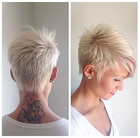 Cute Crop With A Kiss Of Pink – Hairstyles Weekly Throughout Sexy Long Pixie Hairstyles With Babylights (View 1 of 25)