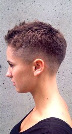 Hair: Chick Fade Haircuts With Regard To Latest Tousled Pixie Hairstyles With Super Short Undercut (View 20 of 25)