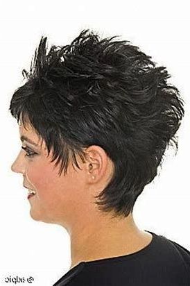 Hairstyles For Oval Faces | Prom Hairstyles | Images Of With 2018 Short And Choppy Graduated Pixie Haircuts (Photo 20 of 25)