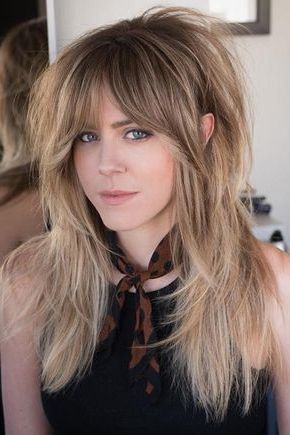 Haven't You Heard? The Shag Haircut Is Back And Better With Chin Length Bangs And Face Framing Layers Hairstyles (Photo 1 of 25)