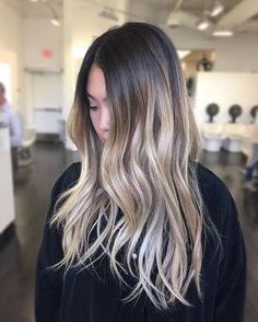 Image Result For Asian Blonde Balayage | Hair Styles, Hair With Regard To Blonde Balayage On Short Dark Hairstyles (View 21 of 25)