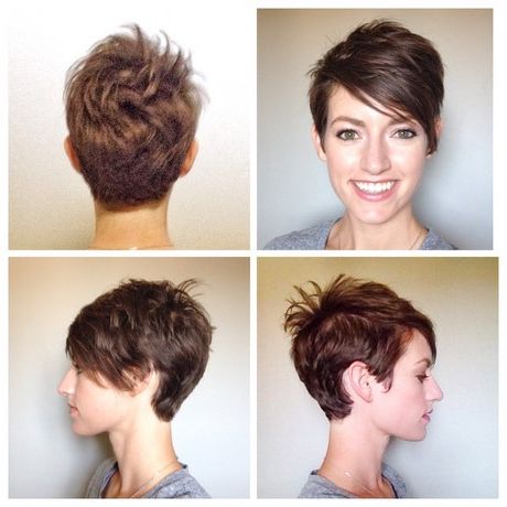 Long Pixie Cut Back Inside Most Popular Undercut Pixie Hairstyles With Hair Tattoo (View 7 of 25)