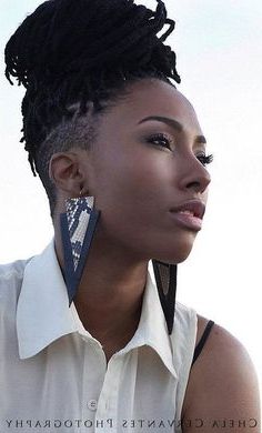 Now Trending – Braids & Twists With Shaved Sides – The In Most Current Two Tone Undercuts For Natural Hair (Photo 7 of 25)
