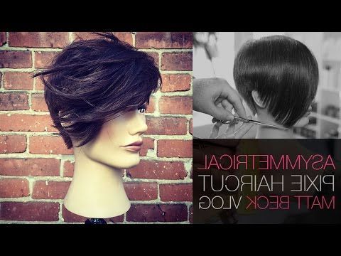Pin On ??????? Within Most Popular Feminine Pixie Hairstyles With Asymmetrical Undercut (View 25 of 25)