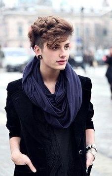 Pin On Hair Ideas For Recent Pixie Undercuts For Curly Hair (View 18 of 25)