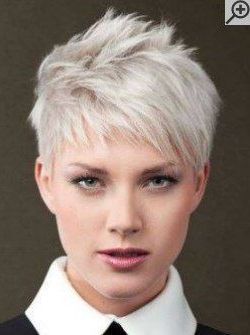 Pin On Haircuts Pertaining To Latest Feminine Pixie Hairstyles With Asymmetrical Undercut (View 17 of 25)