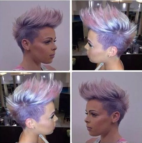 Pin On Kurze Haare For Newest Pastel Pixie Hairstyles With Undercut (View 12 of 25)