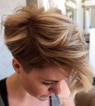 Pin On Pixie Hairstyles Inside Most Recent Edgy Undercut Pixie Hairstyles With Side Fringe (View 4 of 25)